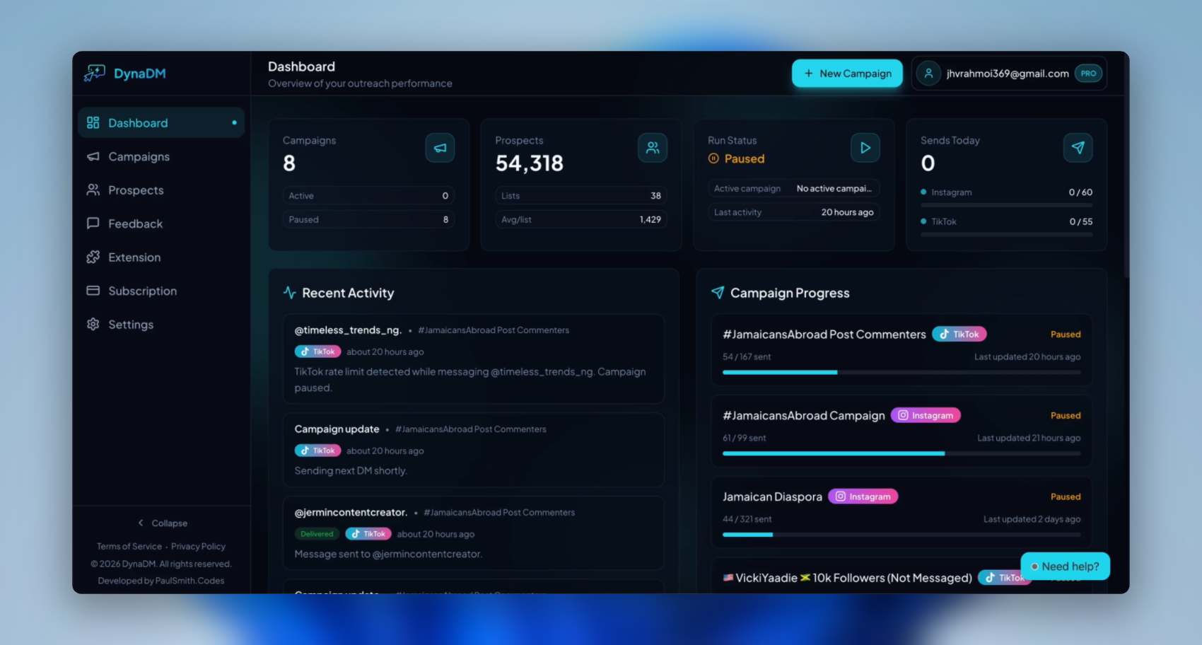 DynaDM - Screenshot 3 showing product features and functionality