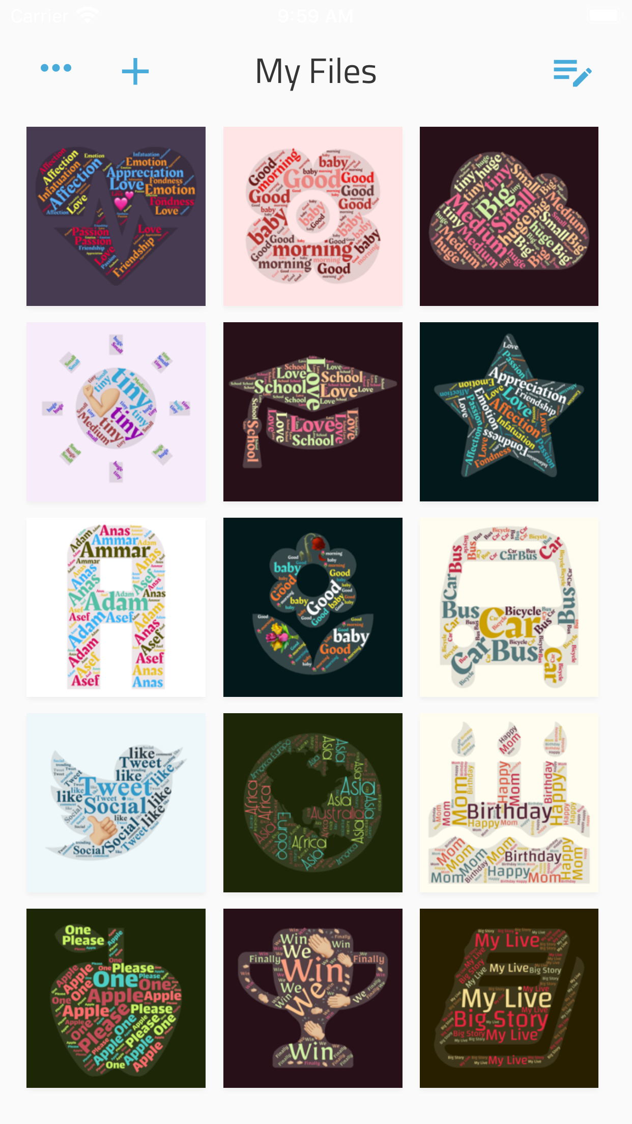 Reesha - Word Cloud Generator  gallery image