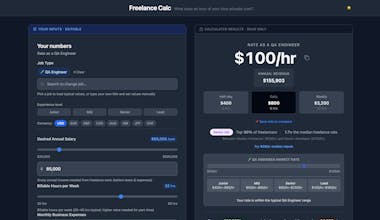 Freelance Calc gallery image