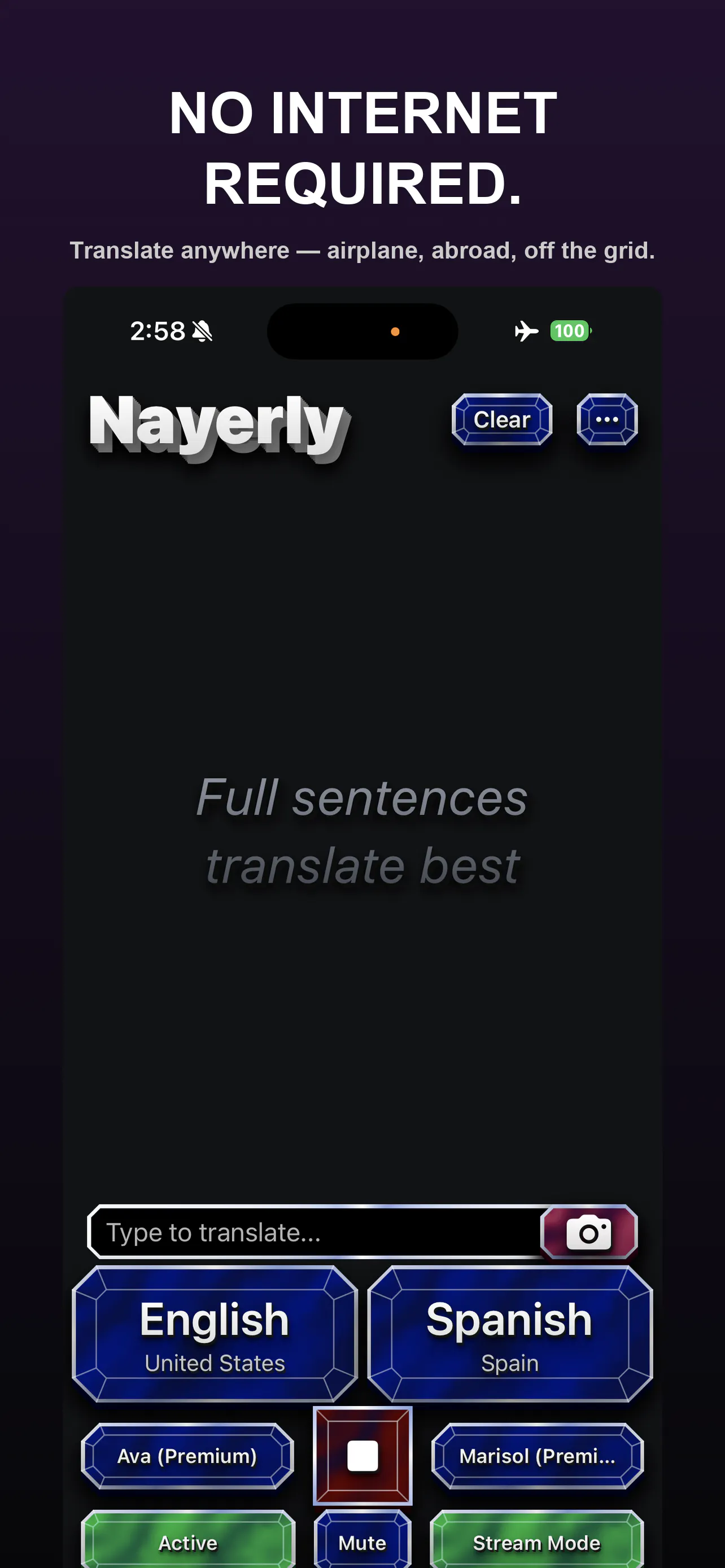 Nayerly: Offline Translator gallery image