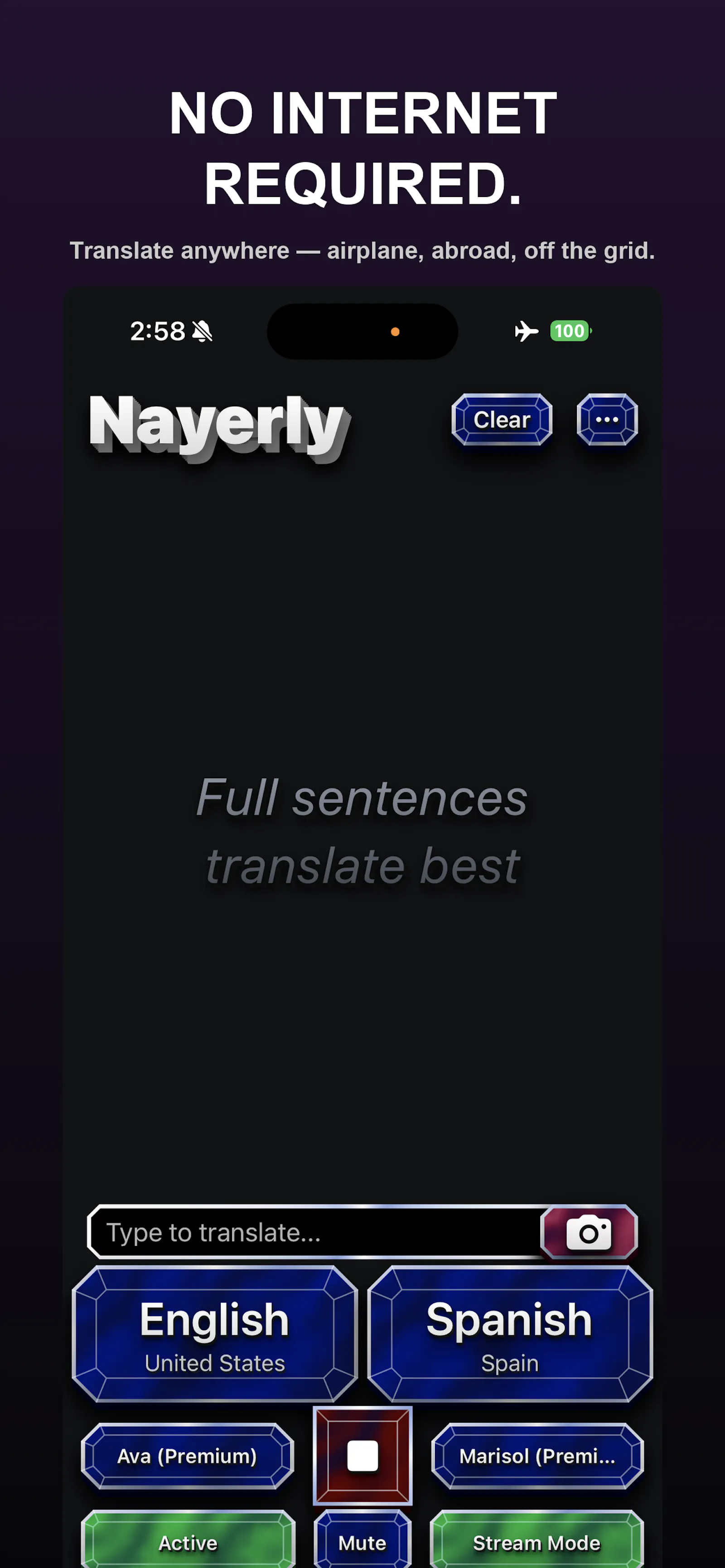 Nayerly: Offline Translator screenshot 9