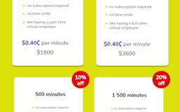 Pay-per-minute Virtual Assistants media 3