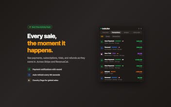 IndieBar - Revenue Tracker gallery image