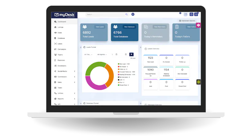MyDesk Property CRM screenshot 2