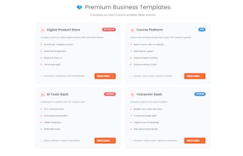 4 Ready-to-Launch Website Pack gallery image