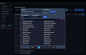 SongPilot – Lyrics Tool for Songwriters gallery image