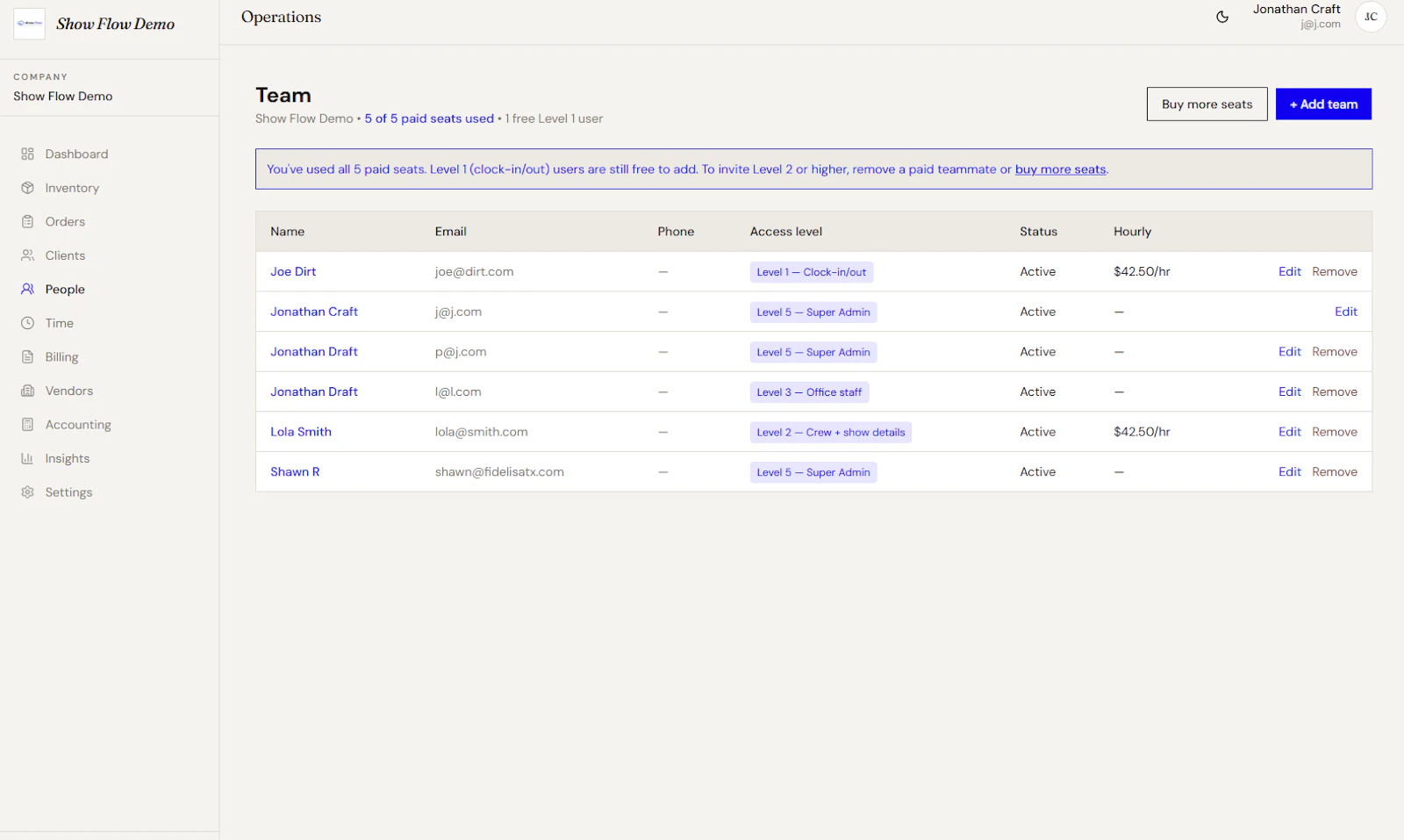My Show Flow RMS screenshot 6