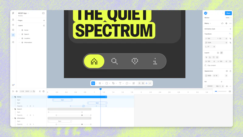 Figma Motion screenshot 3