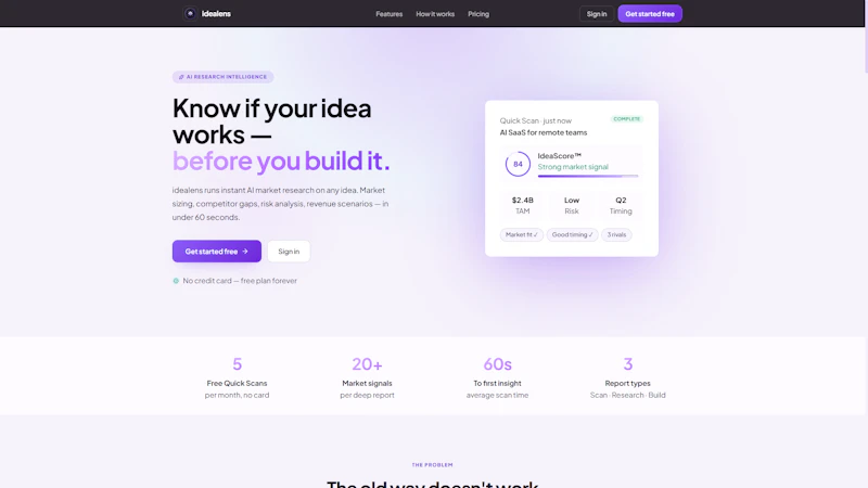 IdeaLens screenshot 1