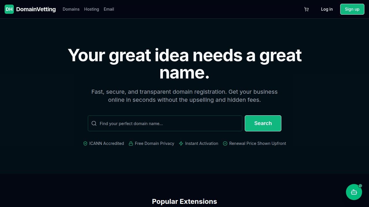 DomainVetting gallery image
