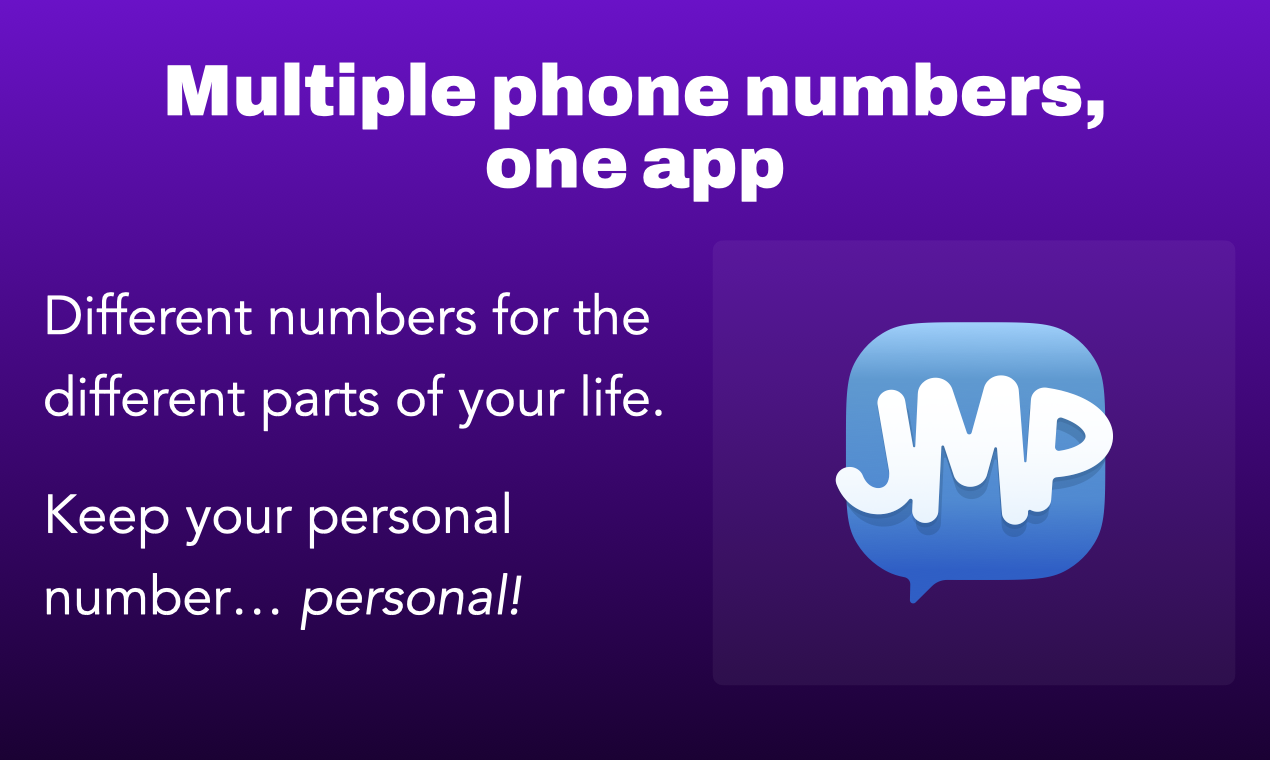 startuptile JMP-Boundaries for your phone number not for you