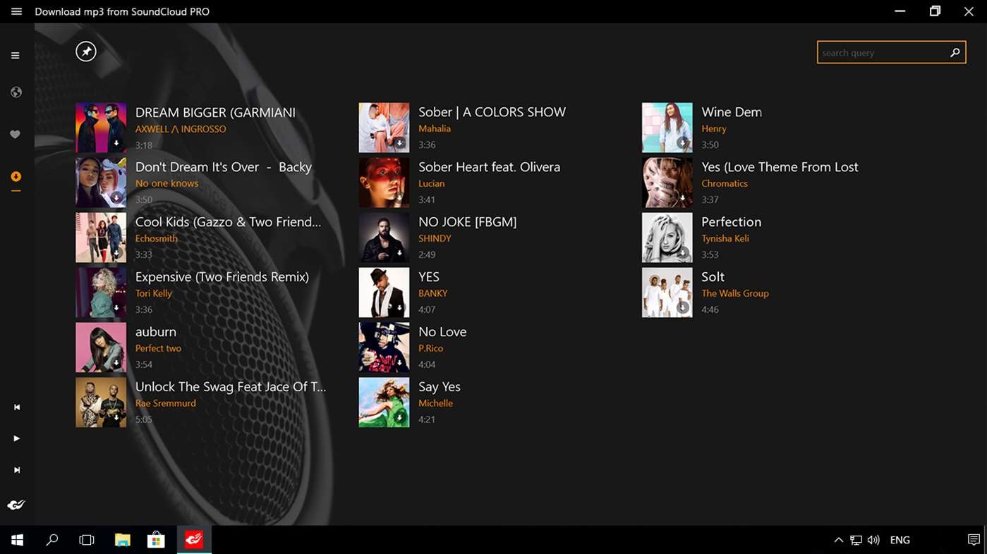 Download mp3 from SoundCloud PRO gallery image