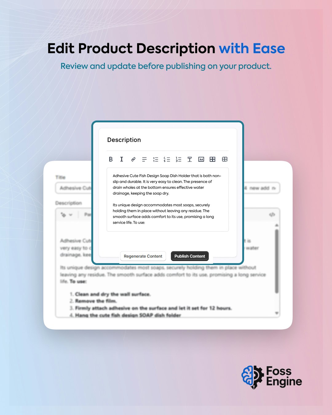 FossEngine - Generate Product Content media 2