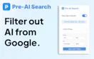 Pre-AI Search