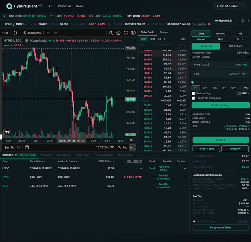 HypurrQuant screenshot 6