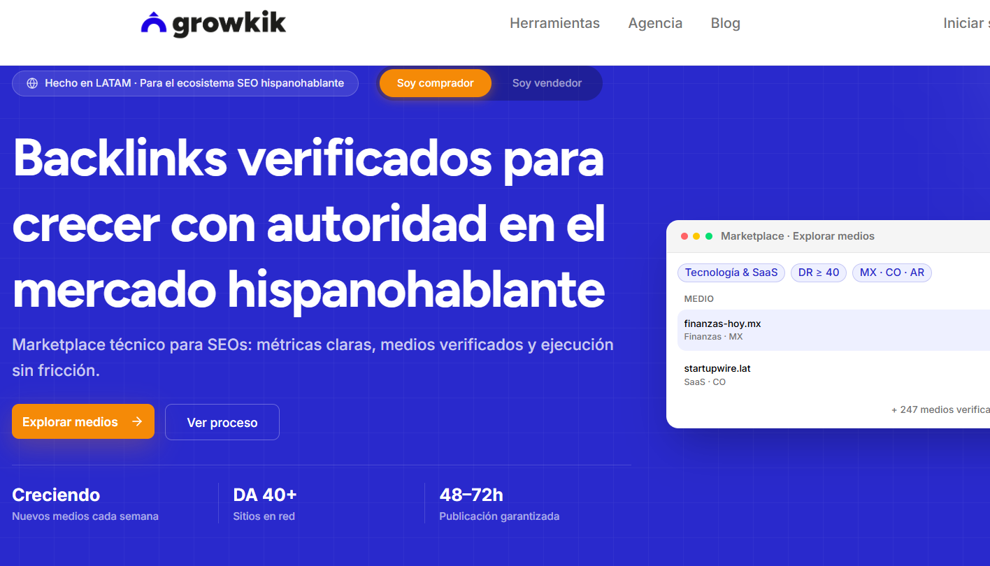 Growkik SEO Marketplace gallery image