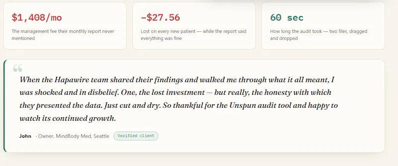 Unspun screenshot 2