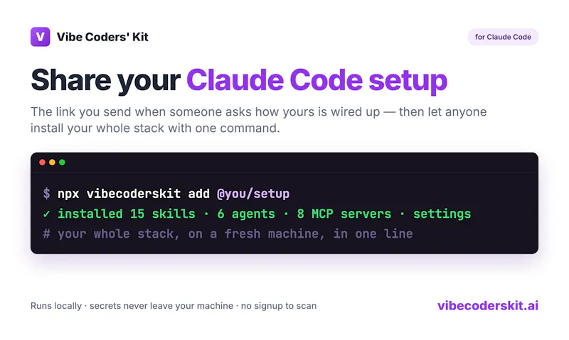 Vibe Coders' Kit screenshot 1