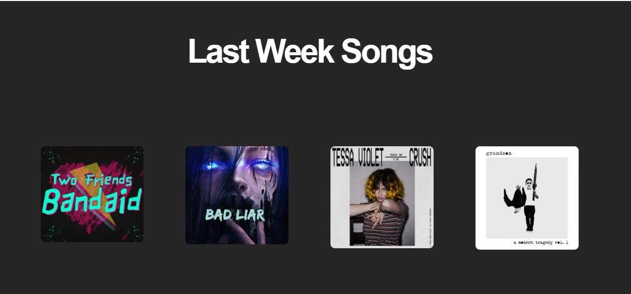 Weekly New Songs gallery image