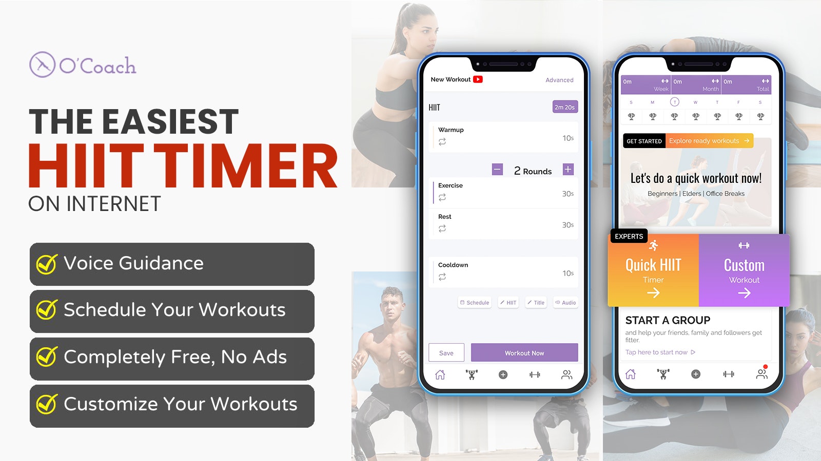 O’Coach, HIIT egzersiz zamanlayıcınız media 2