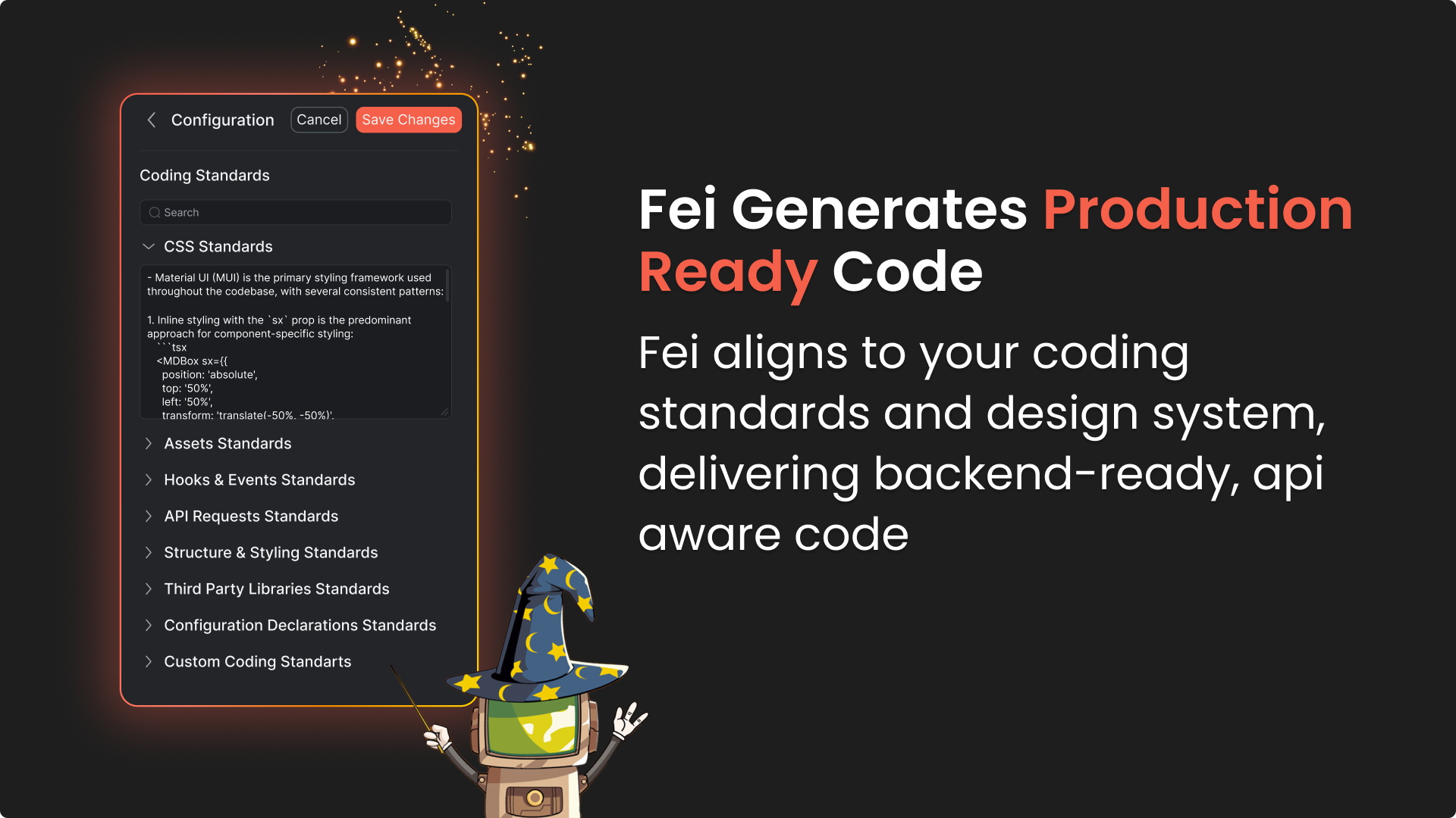 Fei - Production grade vibe coding media 8