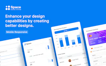 Space Figma Design System and UI Kit gallery image