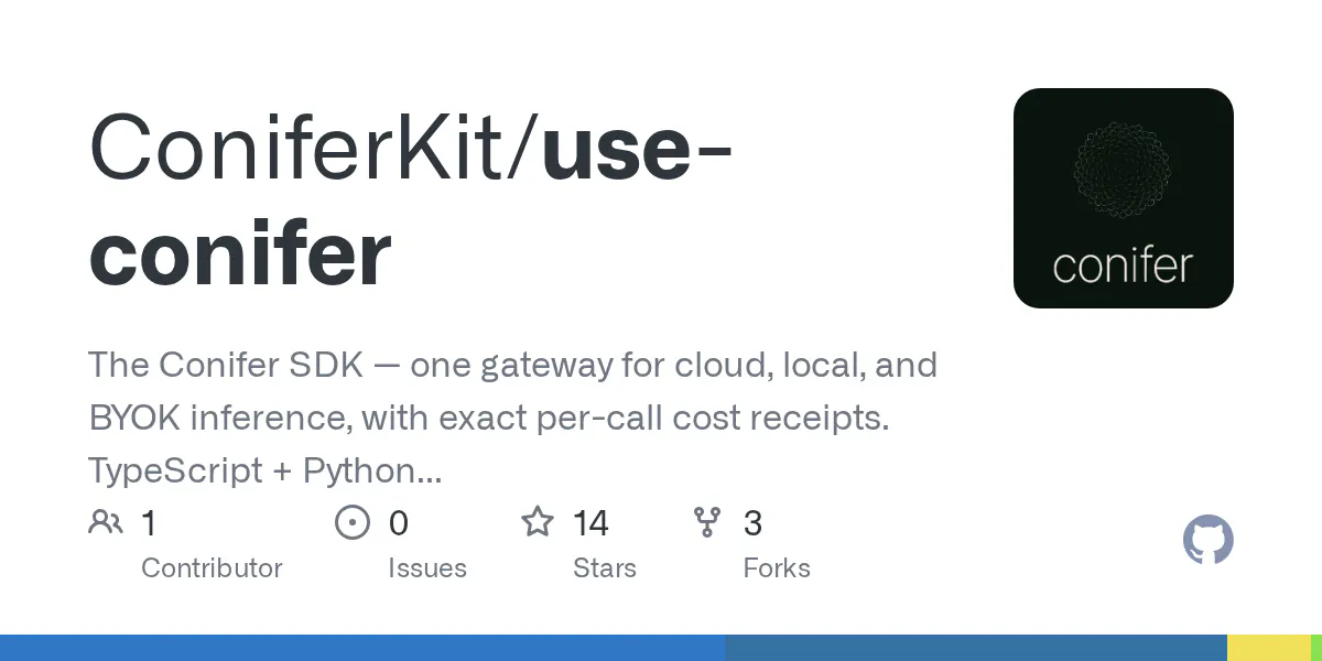 Conifer SDK gallery image