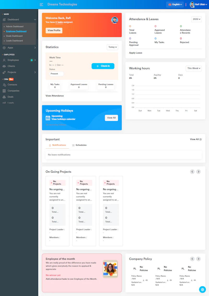 SmartHR by Vornsoft screenshot 2