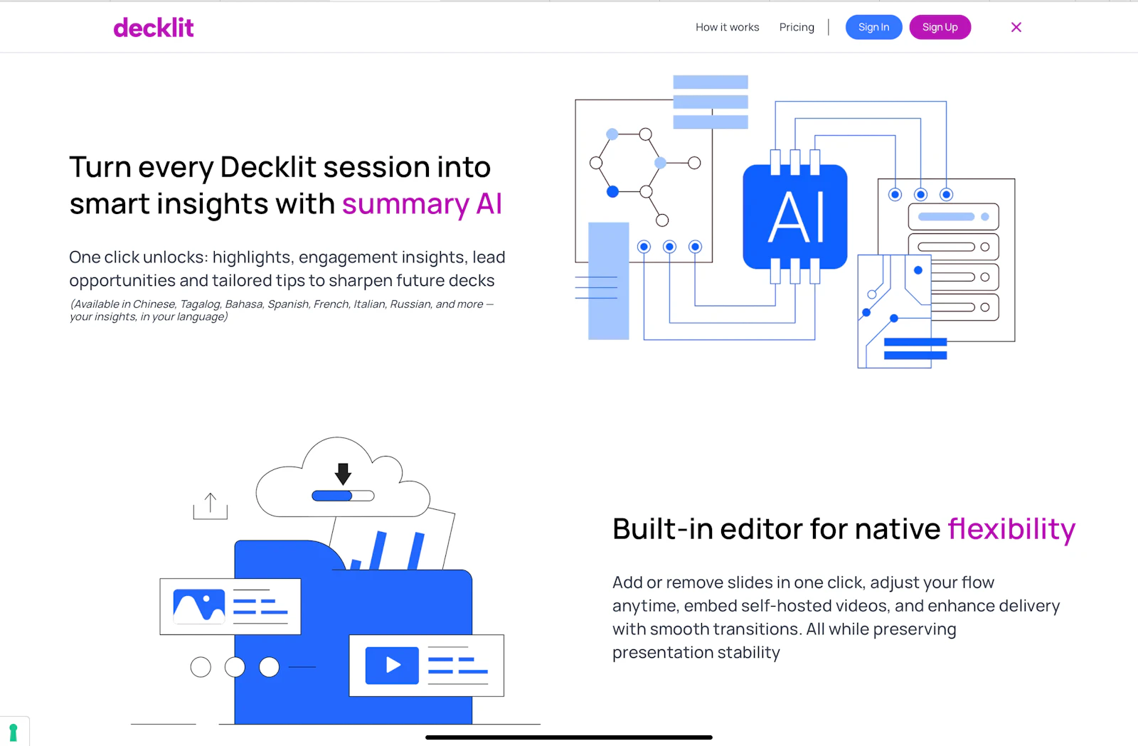 Decklit screenshot 2