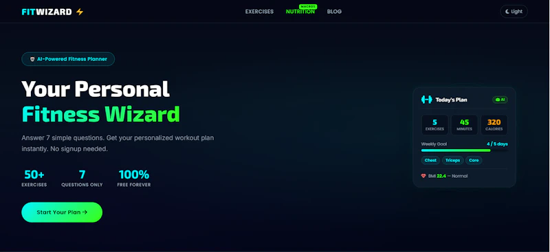 FitWizard screenshot 1
