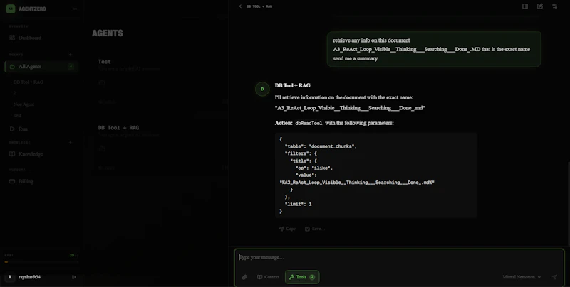 AgentZero screenshot 3