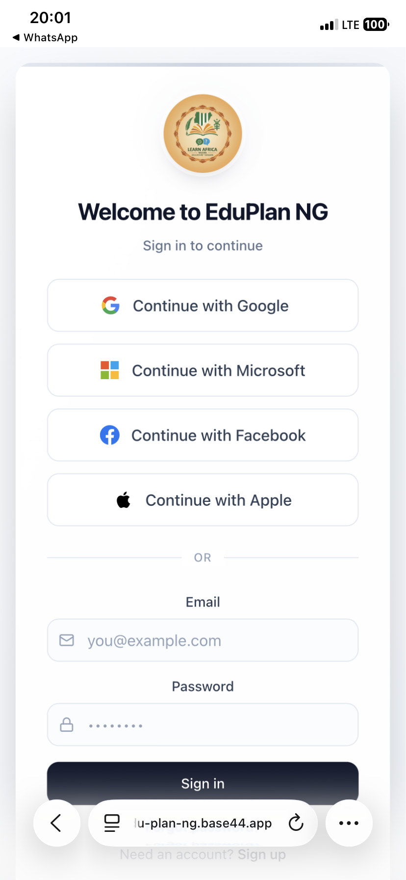 EduPlanNG gallery image