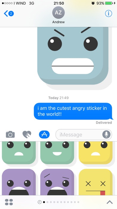 Square Emotions Stickaz gallery image