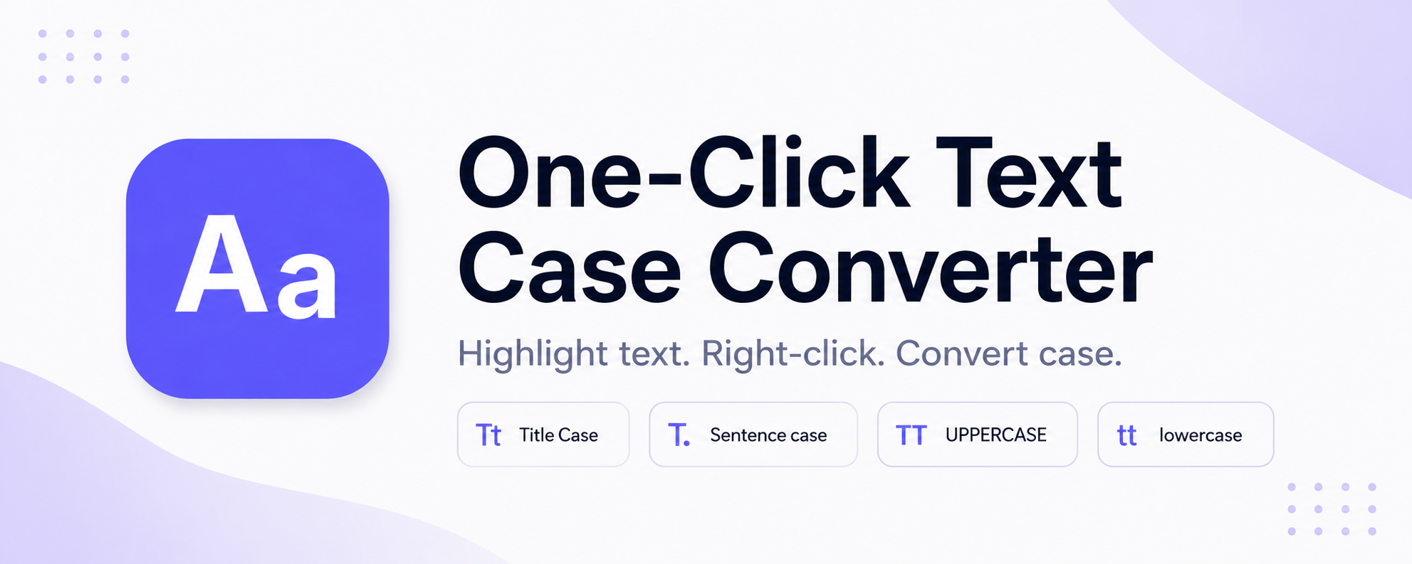 One-Click Text Case Converter gallery image
