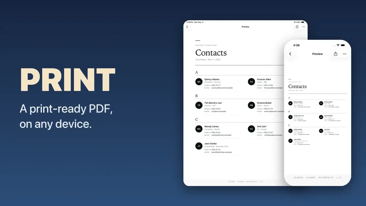 ContactPDF gallery image