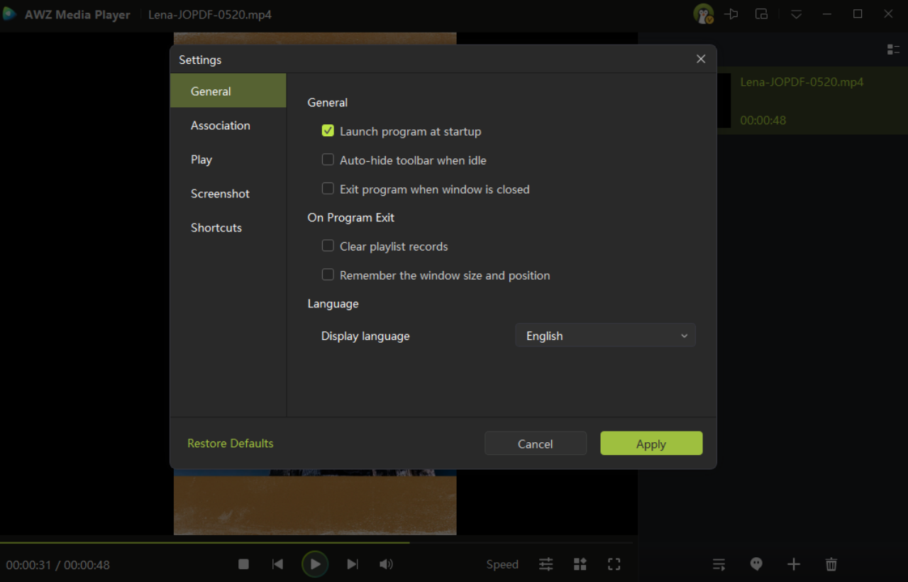 AWZ Media Player gallery image