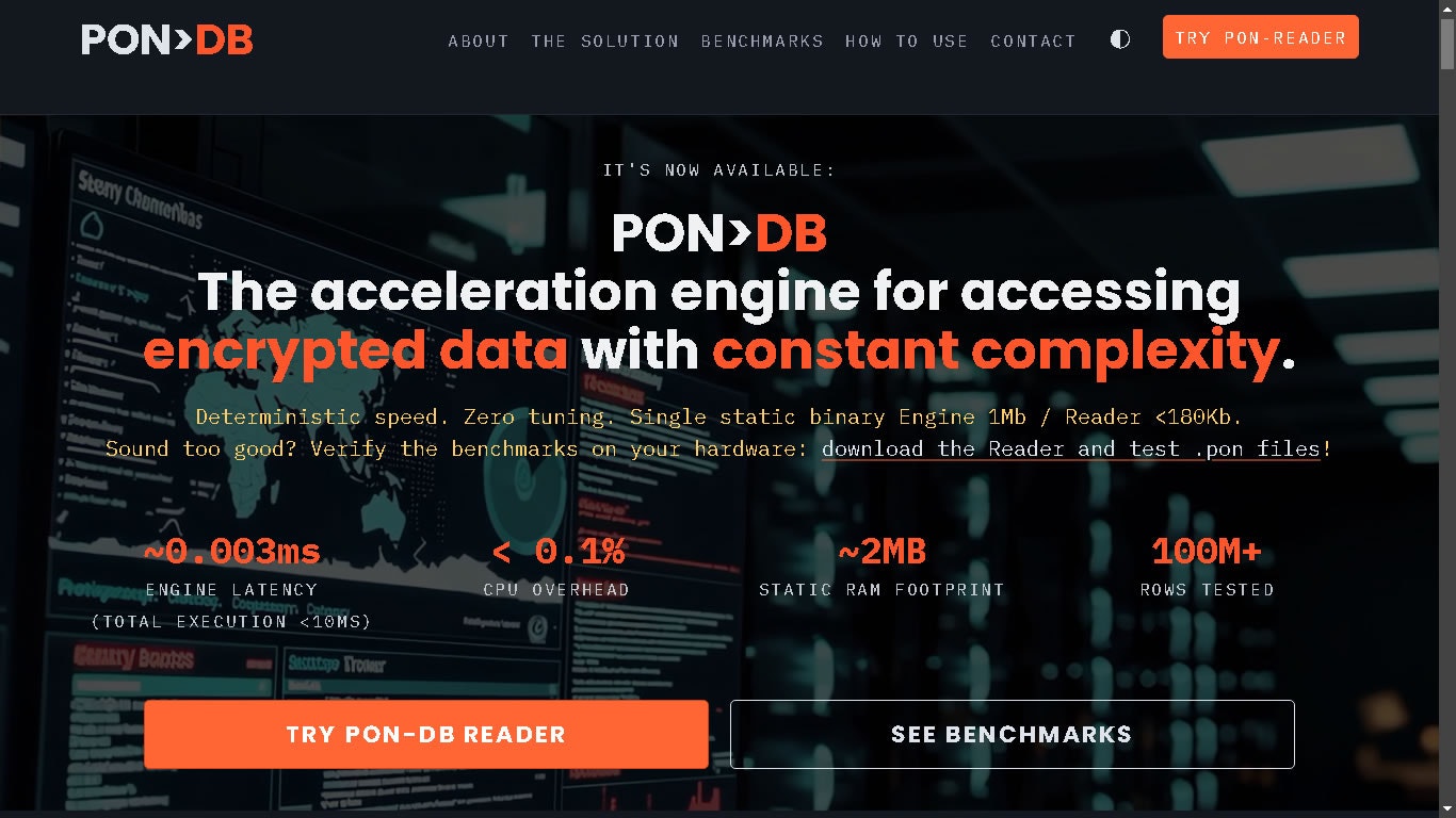 PON-DB Engine gallery image