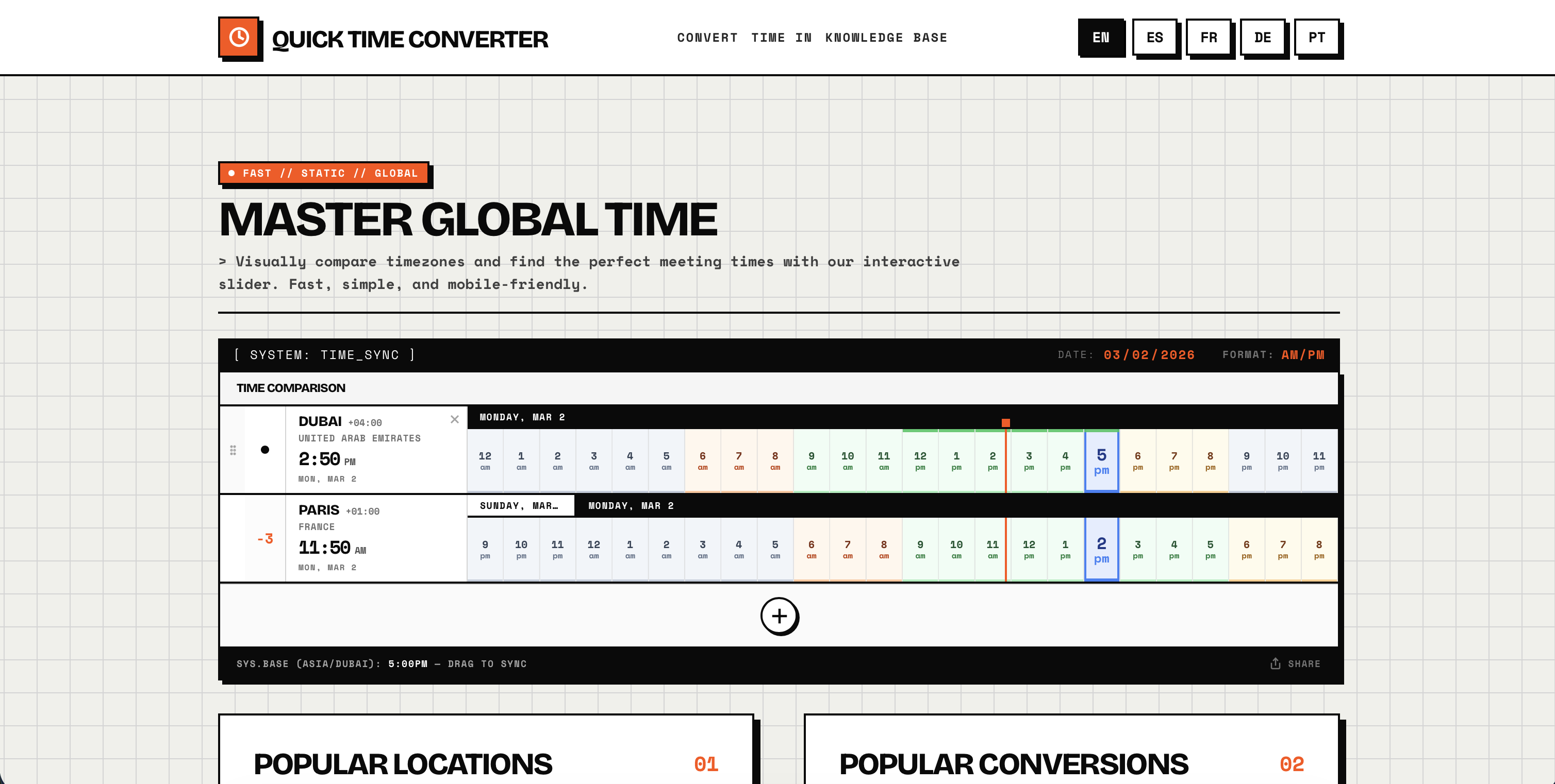 Master Global Time gallery image