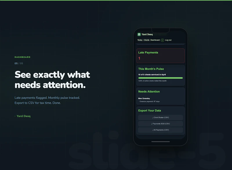 Yard Desq  screenshot 5