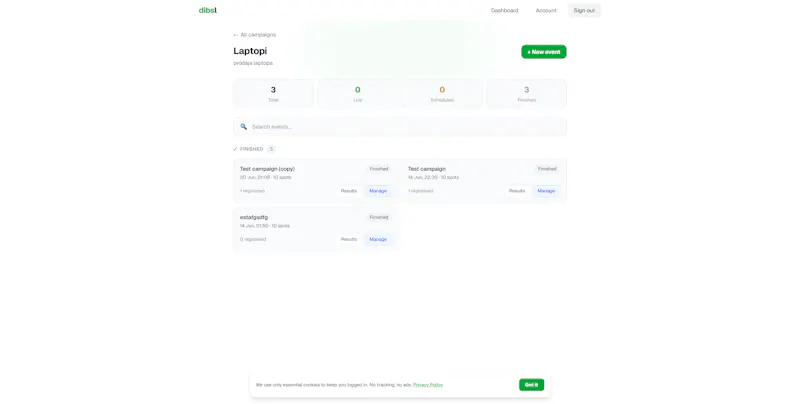 dibsl screenshot 3