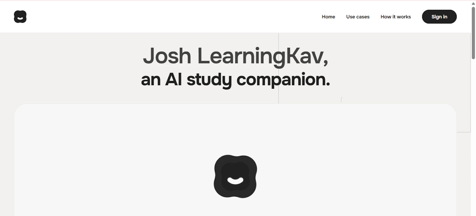 josh.learningkav screenshot 2