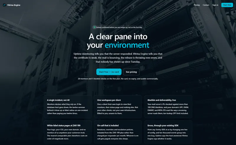 Vitrina Engine screenshot 1