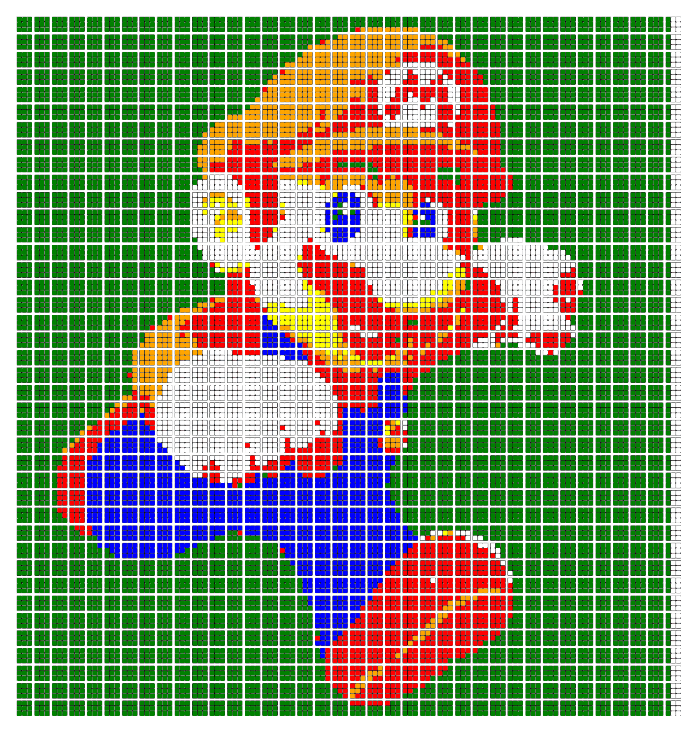 Rubik 's Cube Mosaic Generator - 모든 사진에서 Rubik의 큐브 모자이크를 만듭니다! 미디어 5