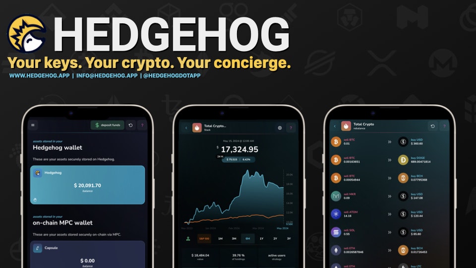 hedgehog-5 - Your keys, your crypto, your concierge