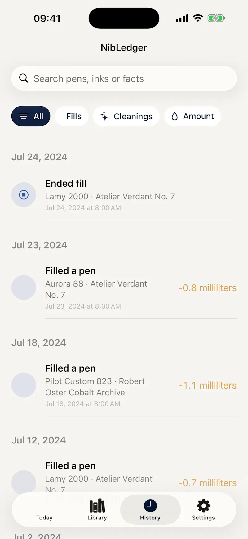 NibLedger screenshot 3