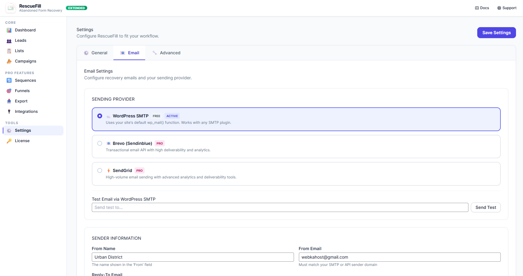 RescueFill – Recover Leads Instantly gallery image