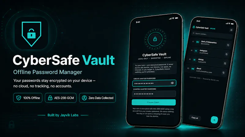 CyberSafe Vault screenshot 1