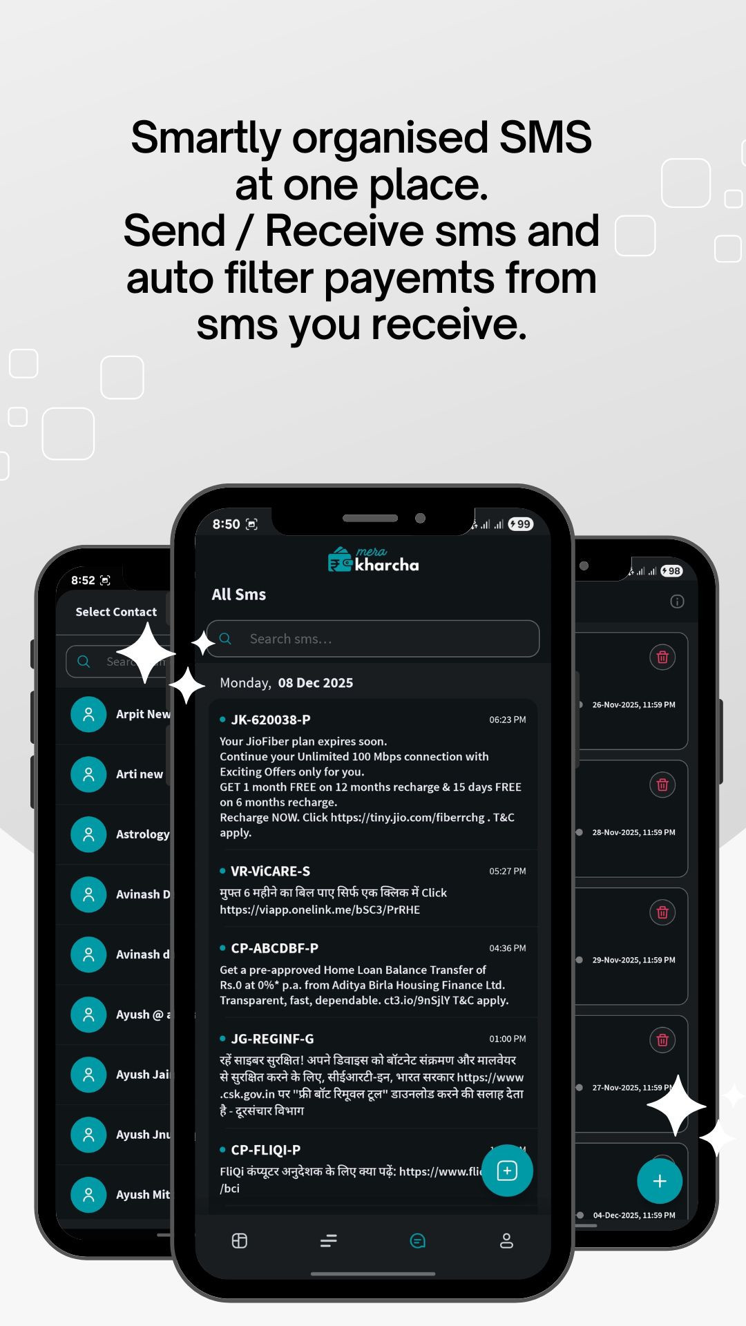 Mera Kharcha - AI Sms Expense Tracking  - Screenshot 4 showing product features and functionality