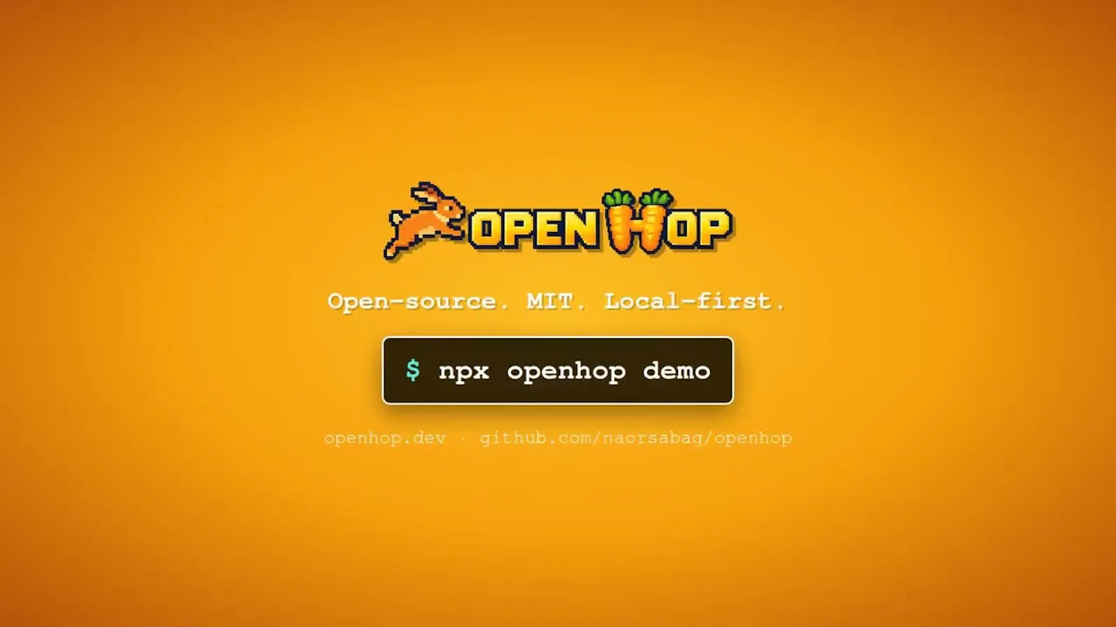 OpenHop screenshot 1 (video preview)