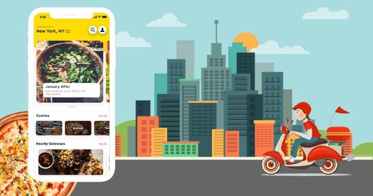 Solutions de développement d'applications de livraison de nourriture media 1